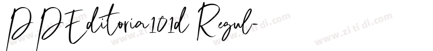 PPEditoria101d Regul字体转换 PPEditoria101d Regul字体转换